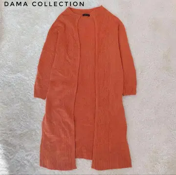 DAMA collection 오렌지 롱 가디건