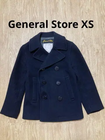GENERAL STORE 제너럴 스토어 피 코트 XS 블랙