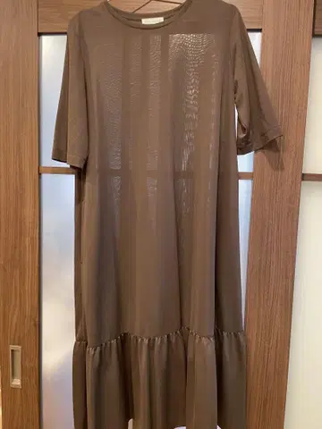MACKINTOSH 브라운 티셔츠 원피스 38