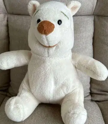 화이트 곰돌이 푸 봉제 인형 디즈니 화이트