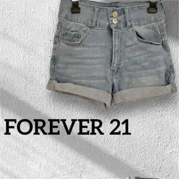 FOREVER 21 하이웨스트 숏팬츠 US 29