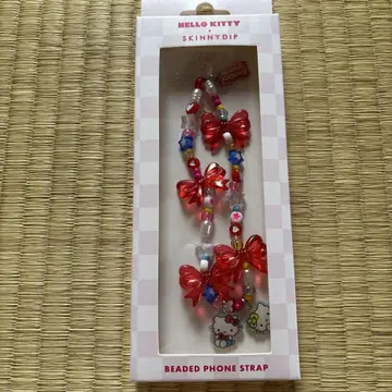 헬로키티 스키니딥 비즈 스트랩