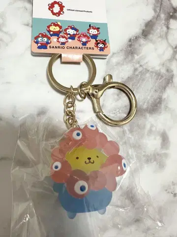 미야쿠미야쿠 폼폼푸딩 클리어 만박 입체 마스코트 클리어 컬러