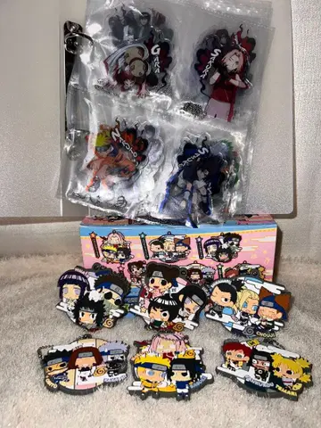 NARUTO 돌풍전 나루토 키링 세트