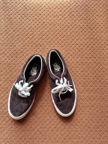 Vans 다크 브라운 스웨이드 스니커즈