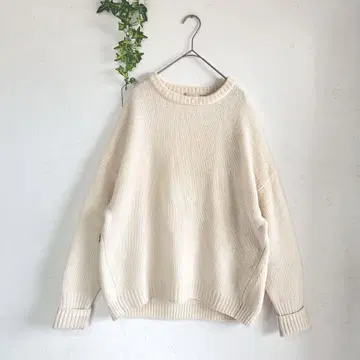 이에나 IENA 새상품급 울 캐시미어 크루넥 니트 풀오버 스웨터