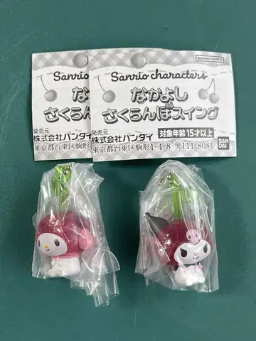 산리오 캐릭터 스윙 피규어 2개 세트
