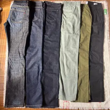 GAP 데님 3종 이지 팬츠, 크롭 팬츠 2종 총 6종 세트