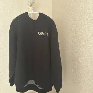 CAMP7 니트 트레이닝복 블랙