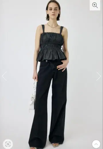 CROSS WAIST WIDE STRAIGHT 사이즈 2