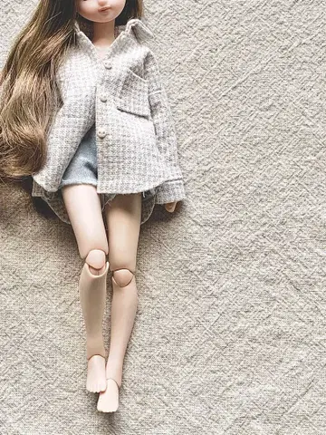 (143) 핸드메이드 22cm 인형 의류 퓨어니모2 에모션 셔츠