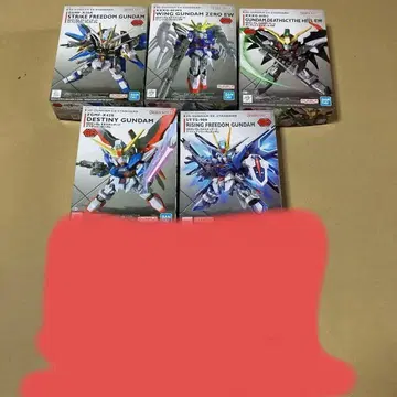 건담 프라모델 세트