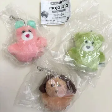 모조조조 봉제 인형 마스코트 3개 세트