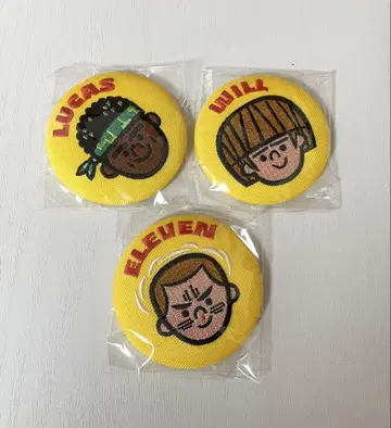 기묘한 이야기 자수 캔뱃지