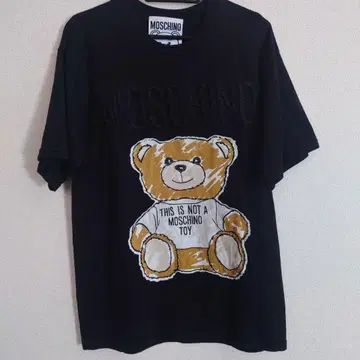MOSCHINO 곰 T셔츠 블랙