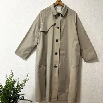 ACUTA 아쿠타 A라인 스텐카라 코트 베이지