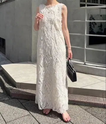 바텐 레이스 원피스 콜라주 개럴개런트
