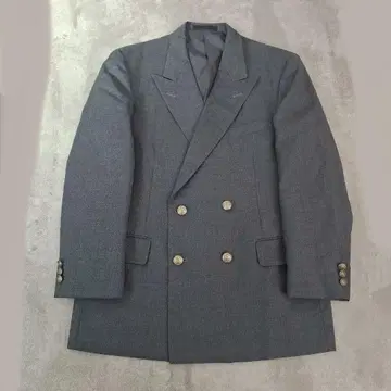 Botany500 온워드 카시야마 더블 블레이저 골드 버튼 울 일본제