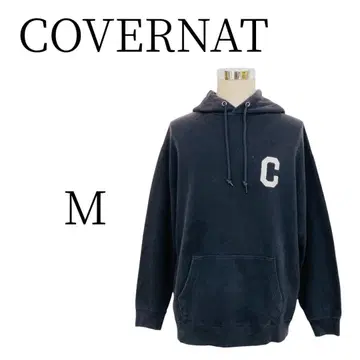 COVERNAT 커버낫 네이비 후드티 M