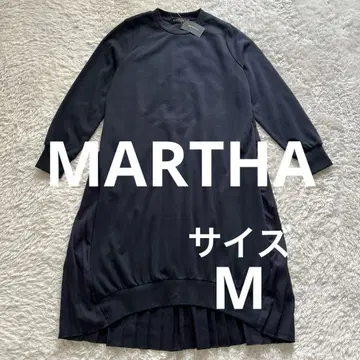 새상품 MARTHA 마사 절개 백 플리츠 원피스