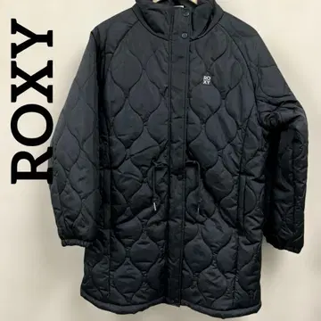 [ ROXY ] 패딩 자켓 코트 블랙 M #2783