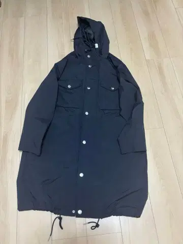 A.P.C. 남성용 블랙 모즈 코트