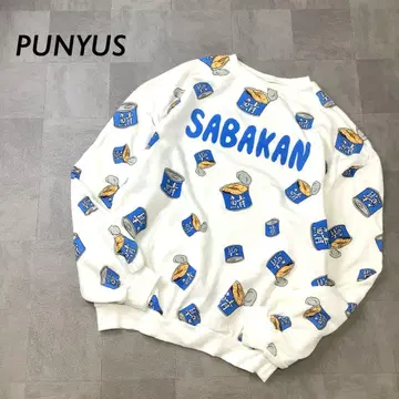 PUNYUS 사바칸 SABAKAN 프린트 맨투맨 긴팔