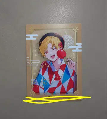 츠키우타 Six Gravity CD 봉입 혜택 트레이딩 카드 카케루