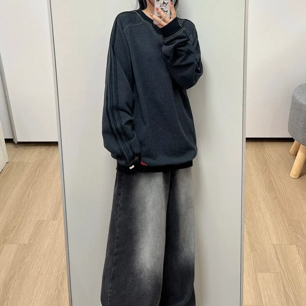 Adidas 3-Stripes Track Top Jersey Sweatshirt