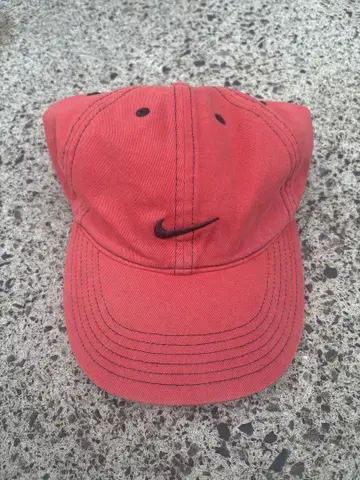 Nike 캡 00s 레드 빨간색