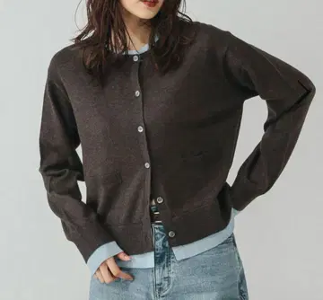 GLOBAL WORK 페이크 레이어드 가디건 L 사이즈