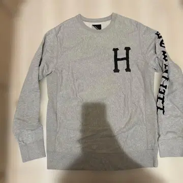 HUF 그레이 맨투맨 L 사이즈