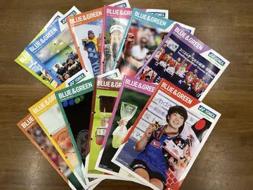 YONEX BLUE & GREEN 잡지 2024년 1월호 ~ 12호
