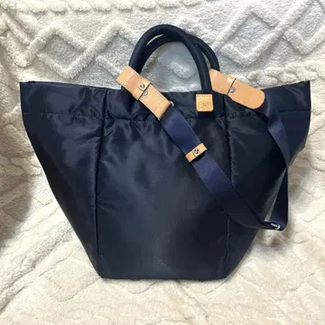 [새상품급] russet muku 2WAY 숄더백 네이비 핑크 네이비