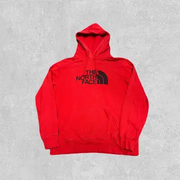THE NORTH FACE 레드 후드티 L 사이즈