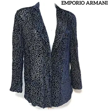 EMPORIO ARMANI 엠포리오 아르마니 자켓 시어 도트