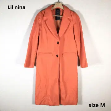 상태 좋음 Lil nina 릴니나 롱 코트 아우터 sizeM