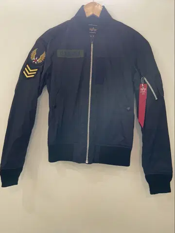 ALPHA INDUSTRIES MA-1 자켓 나일론 네이비