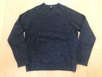J.CREW 100% 램스울 니트 스웨터 M 다크 그레이