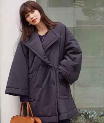 etre tokyo 패딩 볼륨 코트 충전솜