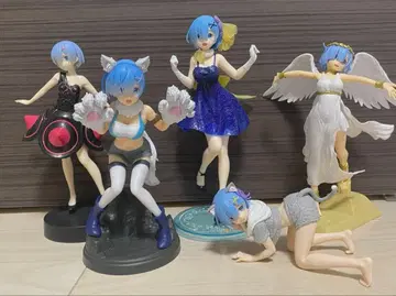 리제로 렘 피규어 5세트