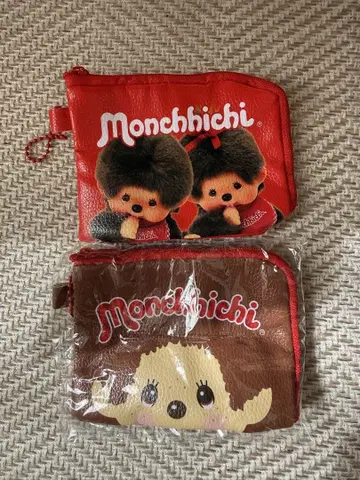 몽치치 외출 패스 케이스 A C 새상품 미사용 가챠