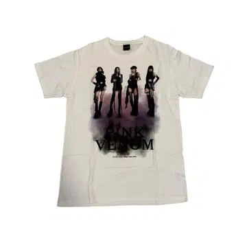 BLACKPINK VENOM T셔츠 화이트