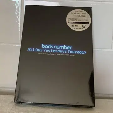 back number All Our Yesterdays Tour 2017