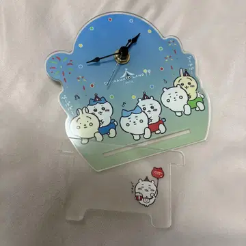 치이카와 치이카와 랜드 아크릴 탁상 시계
