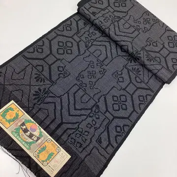 기모노 옷감, 오시마 명주, 리메이크 소재, 순수 실크 P785