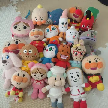 호빵맨 봉제 인형 세트