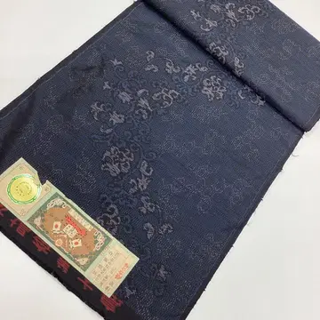 기모노 옷감, 오시마 명주, 리메이크 소재, 순수 실크 P786