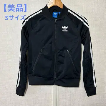 [새상품급] adidas 아디다스 저지 트랙 자켓 로고 S사이즈