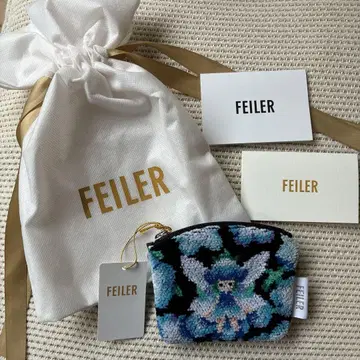 택 샵 카드 부착 FEILER 네모필라 페어리즈 파우치